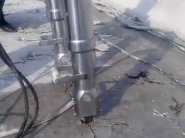 發(fā)潤機(jī)械橋面拆除視頻